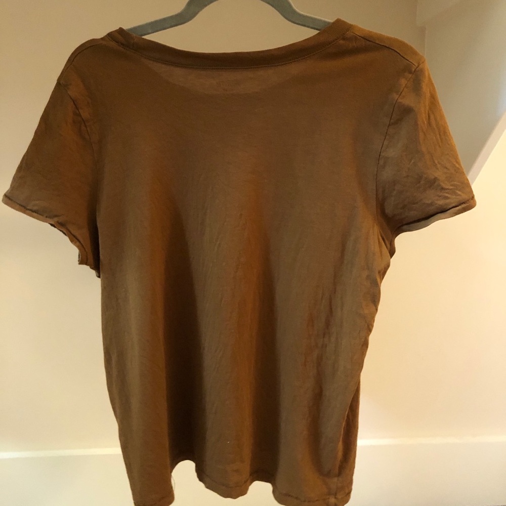 Burnt orange madewell T